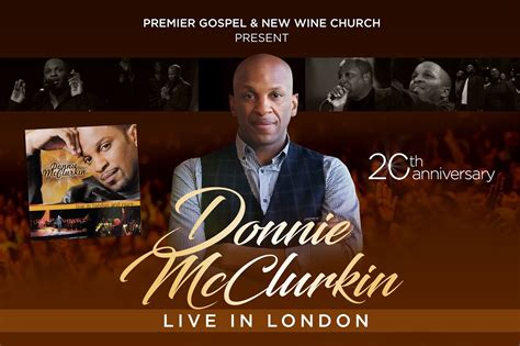 Donnie McClurkin Celebrates Live in London 20 Years Later ...