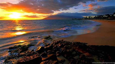 Maui Sunset Wallpapers - Top Free Maui Sunset Backgrounds - WallpaperAccess