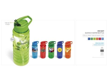 Branded Quench Water Bottle 750ml | Fancy Inc, ZA