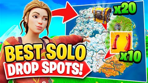 The Best Solo Landing Spots in Fortnite Chapter 3! (Drops For Arena ...