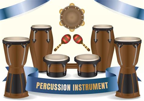 African Ethnic Conga Bongos Salsa Drums 180586 Vector Art at Vecteezy