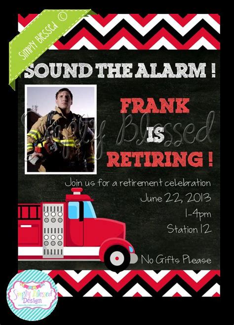 22 Best Firefighter Retirement Party Ideas - Home, Family, Style and ...