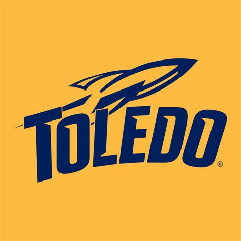 University of Toledo Rockets Primary Logo Short Sleeve Tee - Gold ...