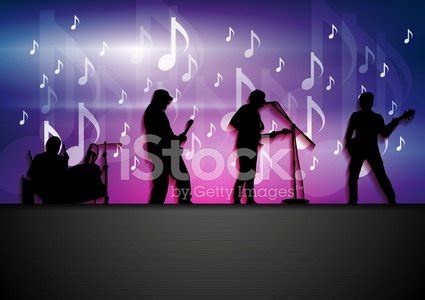 Music Rock Party Abstract Background Stock Clipart | Royalty-Free ...