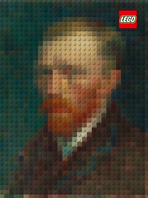 Van Gogh is Lego :: Behance