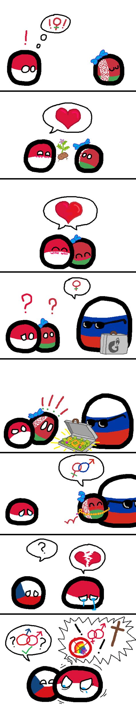 Leftovers ( Poland, Belarus, Russia, Czech )by jPaolo #polandball # ...