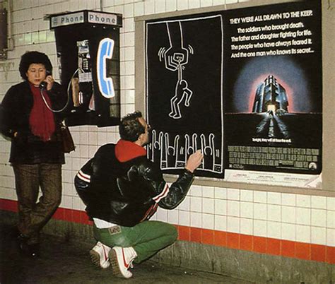 Keith Haring's Graffiti in New York Subway | DailyArt Magazine