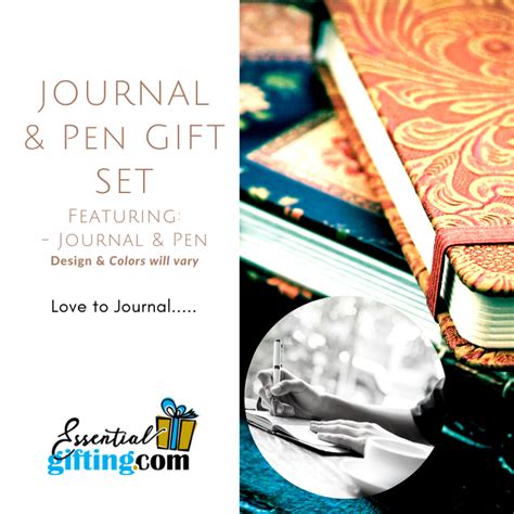 Writer's Journal & Pen Set in 2021 | Pen set gift, Pen gift, Journal gift