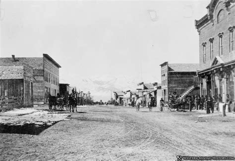 Main Street in Silver Cliff, Colorado 1894 – Western Mining History