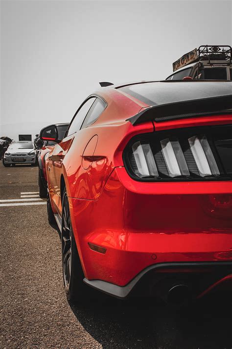 Mustang gt, automobiles, automotive, car, ford mustang, , mustang, red mustang, HD phone ...