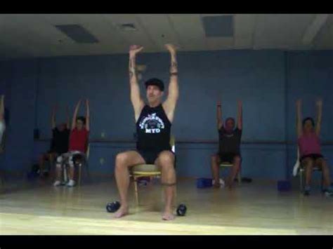 CHAIR YOGA WITH WEIGHTS 12/14/17 - YouTube