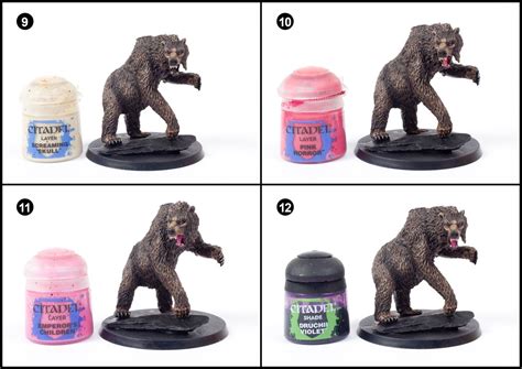 Tutorial: How to paint Beorn in Bear form - Tale of Painters | Mini ...