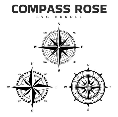 Compass Rose SVG – MasterBundles