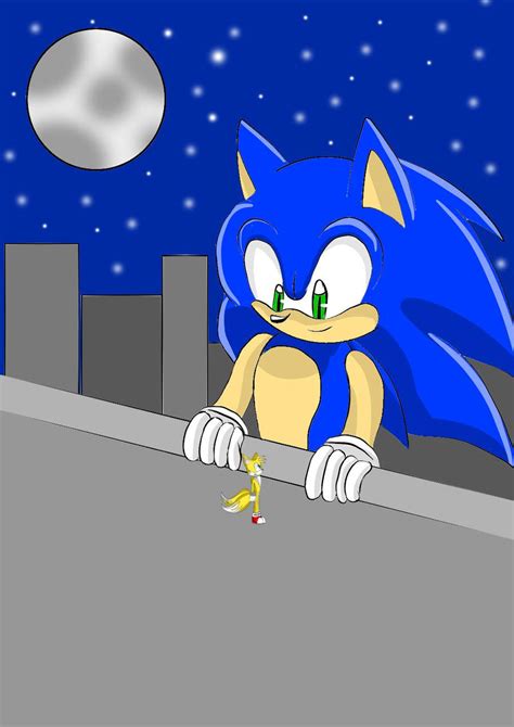 giant sonic the hedgehog by melodywings123 on DeviantArt