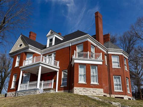 The historic 19th-century Goodman-Stark House is linked to the successful Stark Bros. Nursery ...