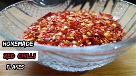 Chilli Flakes recipe in 5 MIN | Homemade Red Chilli Flakes|How to make red chilli flakes at home ...