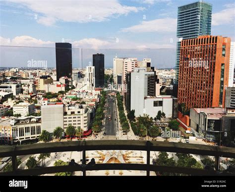 Mexico City skyline Stock Photo - Alamy