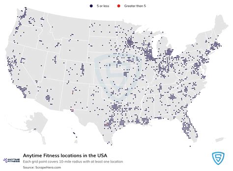 Number of Anytime Fitness locations in the USA in 2024 | ScrapeHero