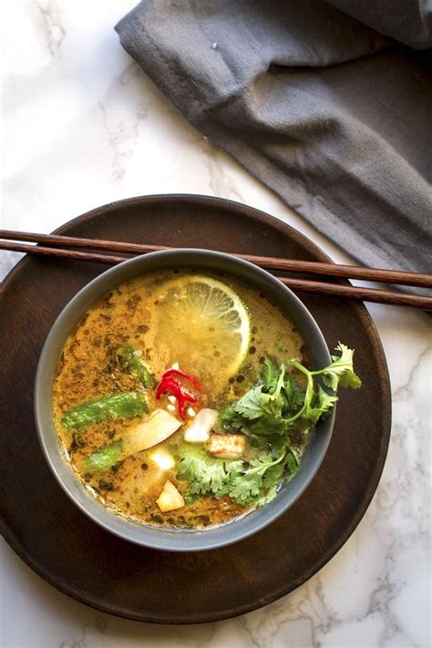 Vegan Thai Lemongrass Noodle Soup - Ginger with Spice