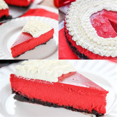 Red Velvet Oreo Cheesecake