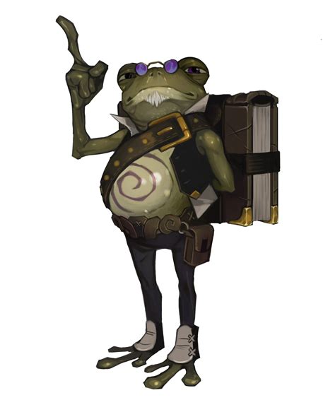 ArtStation - Frog - character design