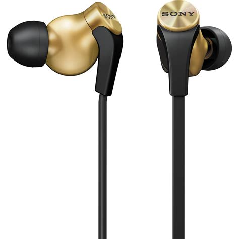 Sony Extra Bass In-Ear Headphones MDRXB60EX/GLD B&H Photo Video