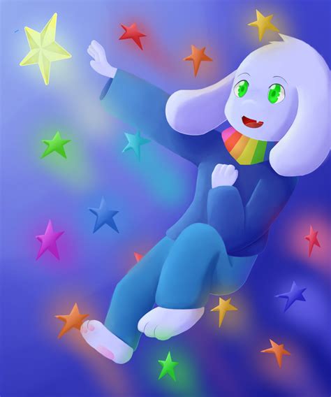 Storyshift Asriel by VaruFox on DeviantArt