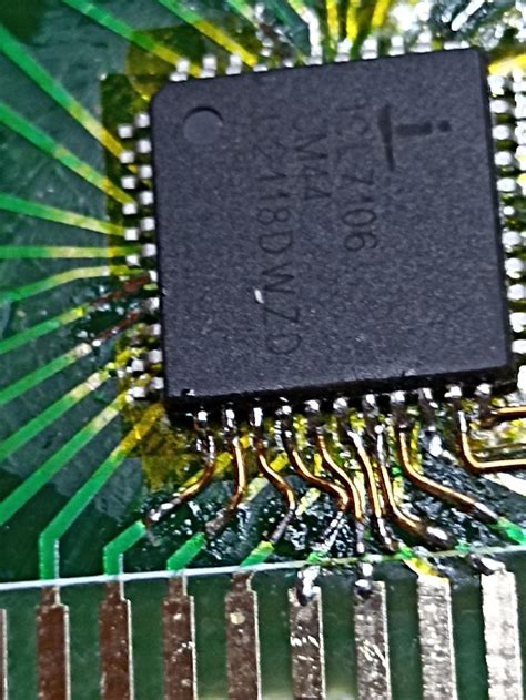 Replacing a 40 Pin COB With a 44 Pin QFP : 3 Steps (with Pictures ...