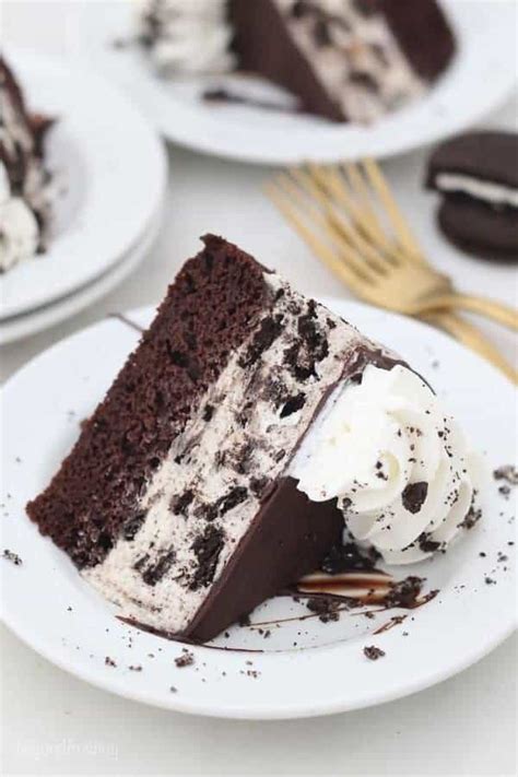 Homemade Oreo Ice Cream Cake | Beyond Frosting