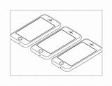 iPhone Coloring Pages – Printable FREE sketch template