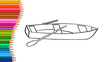 Row Boats Drawing