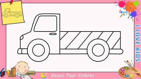 Dessin Camion Facile - OHBQ.info