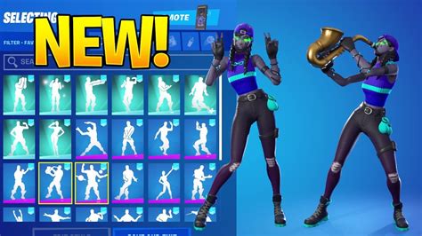 [NEW] Fresh Aura Skin Minty Legends With Dance Emotes! FORTNITE - YouTube