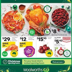 Coles and Woolworths Christmas Specials Dec 2022