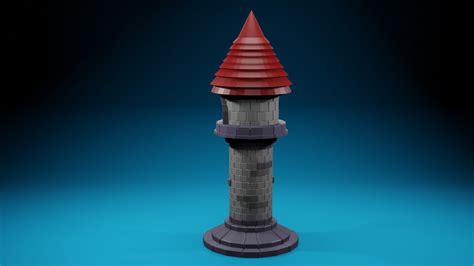 ArtStation - Tower 3D | Game Assets