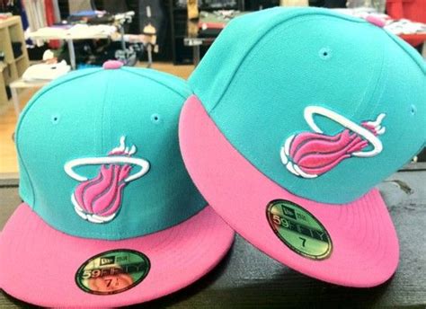 New Era x Miami Heat – South Beach Fitted | Miami heat, Hot pink hat ...