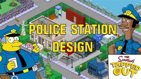 Best Police Station Design / The Simpsons Tapped Out - YouTube