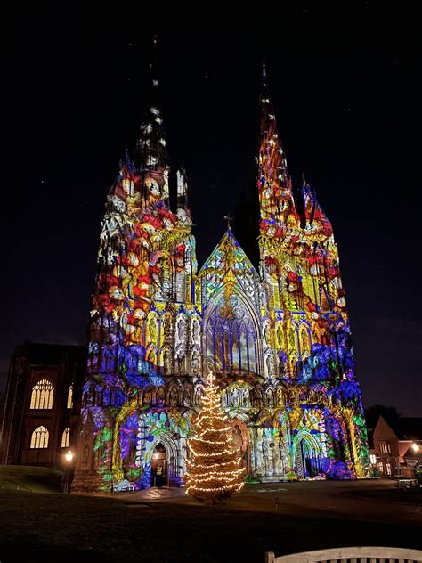 2023 Christmas Light Show at Lichfield Cathedral - Citylife Magazines