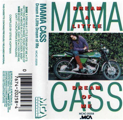 Mama Cass – Dream A Little Dream Of Me (1985, Cassette) - Discogs