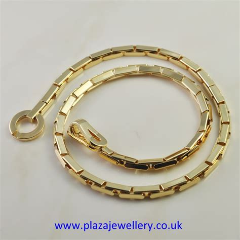 A beautiful, heavy, 18ct gold necklace by Cartier in original condition. This is the iconic ...