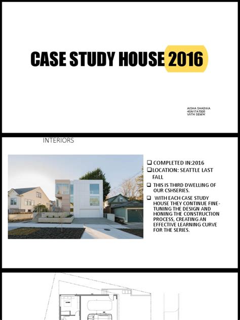 Case Study House 2016 Interiors | PDF | Countertop | Kitchen