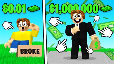 MONEY CLICKER In ROBLOX! - YouTube