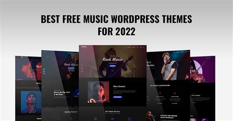 25+ Best Free Music WordPress Themes for 2024 - Catch Themes