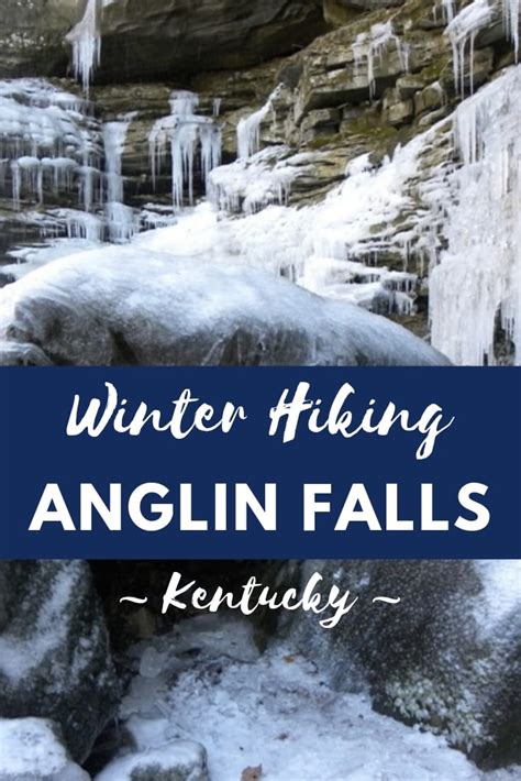 Winter Hiking at Anglin Falls - Hobbies on a Budget