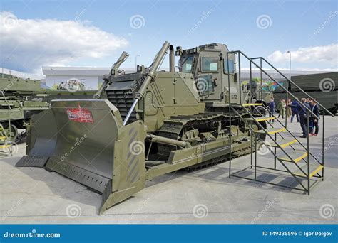 Armoured bulldozer editorial photo. Image of protected - 149335596