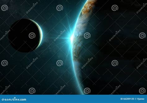 Jupiter and moon Io stock image. Image of magnetosphere - 66289135