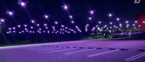 Night LED Light Drone Flashing Show for Events - Streets United