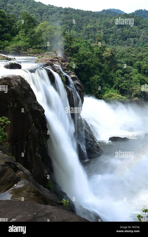 Athirappilly athirapally falls on chalakudy chalakkudi river at ...