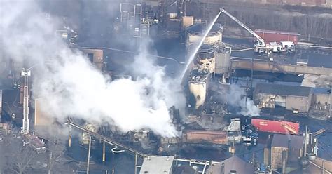 Illinois chemical plant explosion causes massive fire, no civilian injuries reported | Flipboard