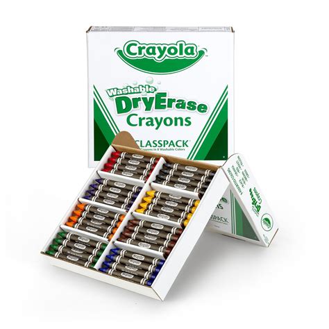 Crayola® Dry-Erase Crayons Classpack | Becker's